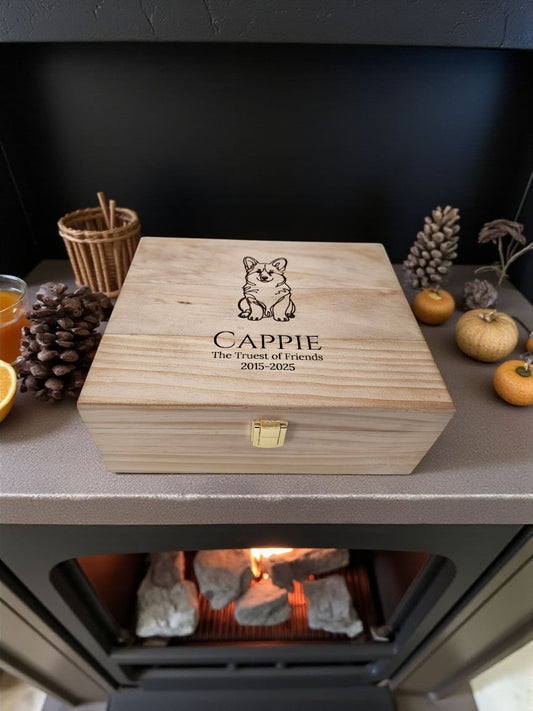 Personalized Dog Memory Box