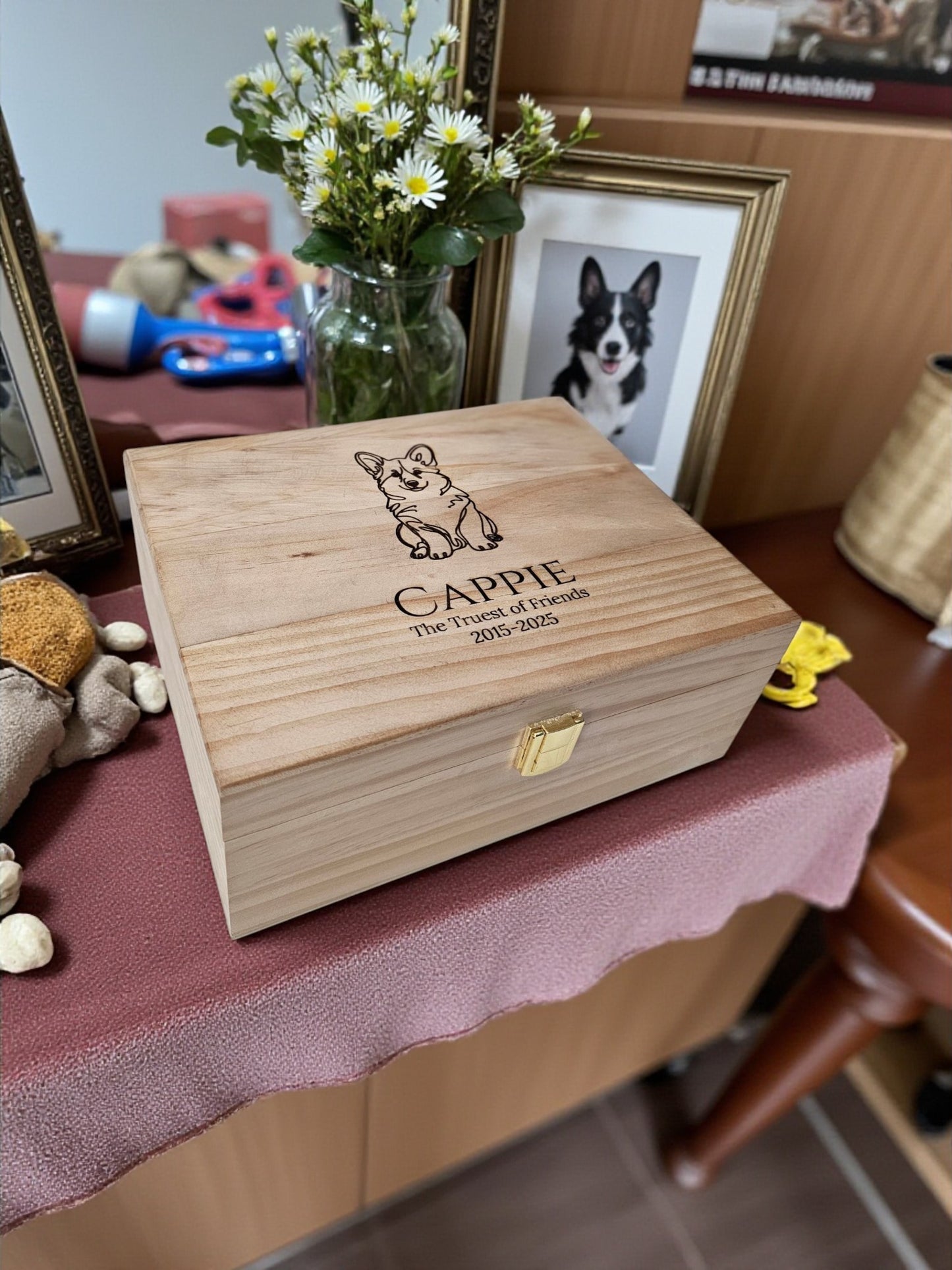 Personalized Dog Memory Box