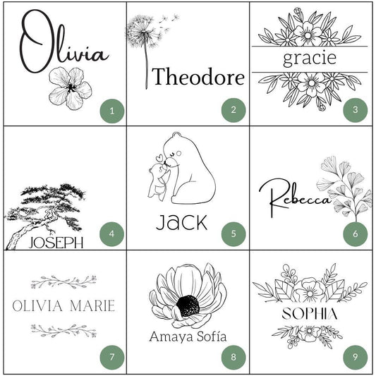 Personalized Wooden Keepsake Box: Engraved Baby Memory Box, 8x10 inches Pine or Bamboo