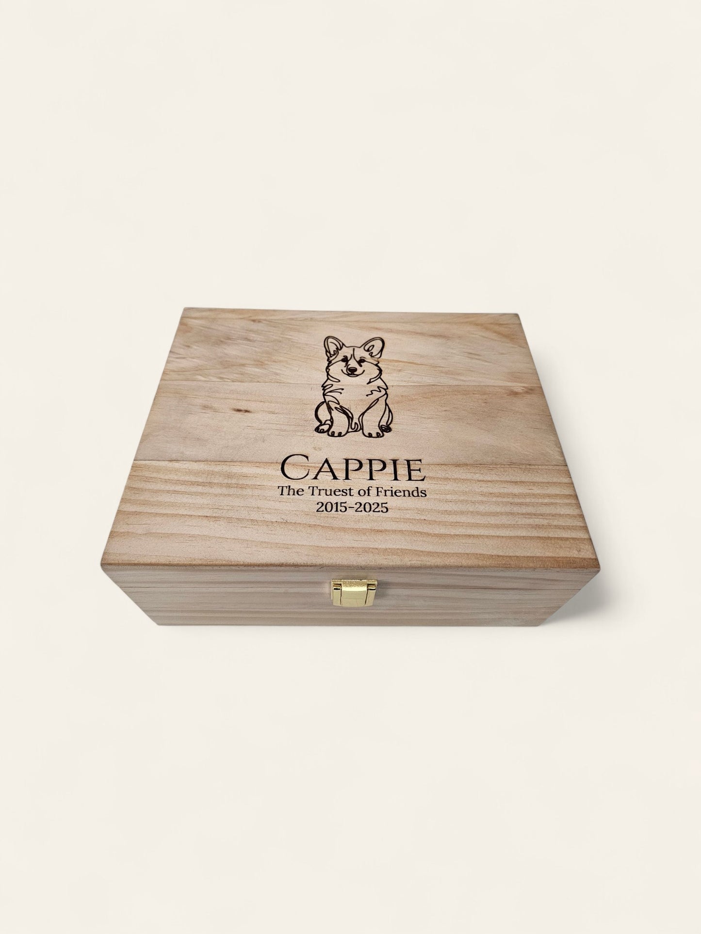 Personalized Dog Memory Box
