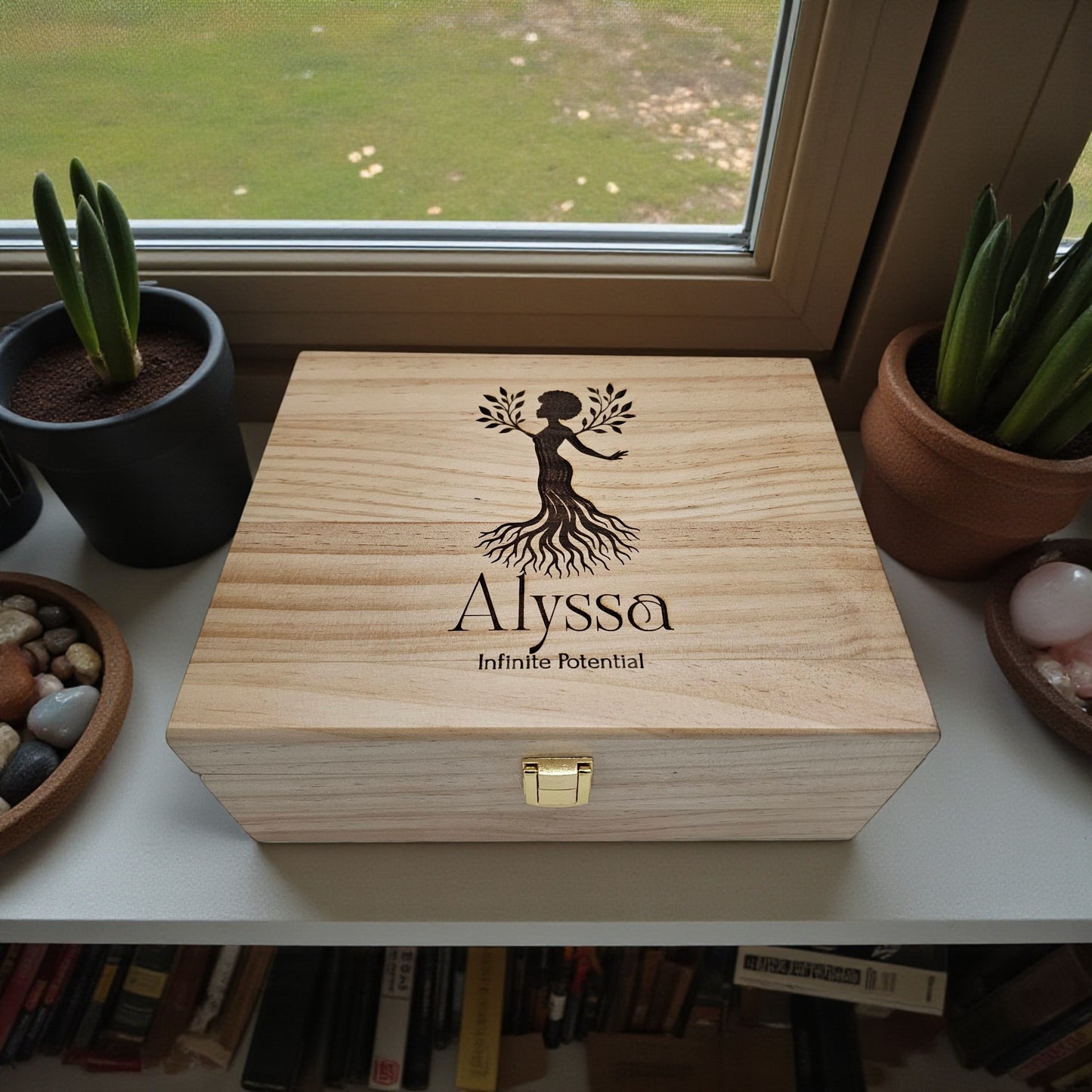 Personalized Affirmation Keepsake Box