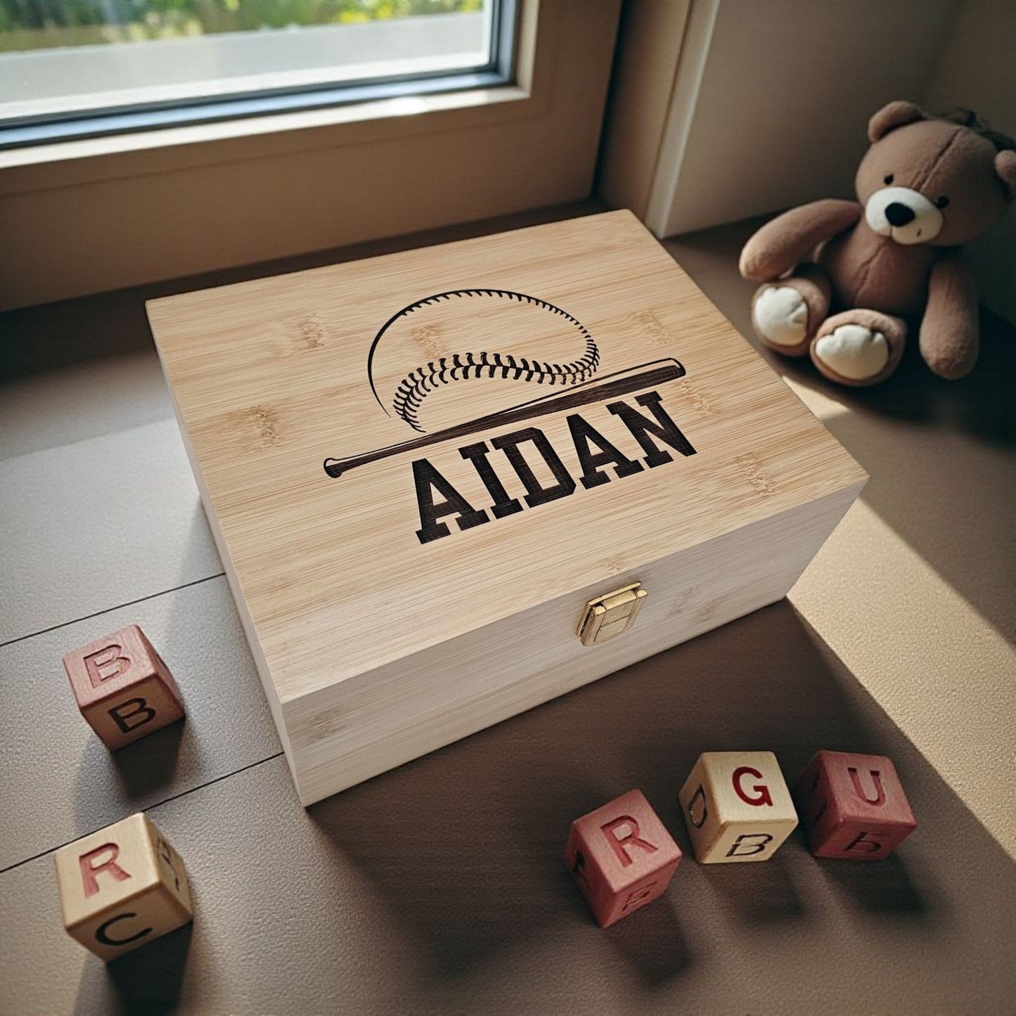 Personalized Keepsake Box for Boys