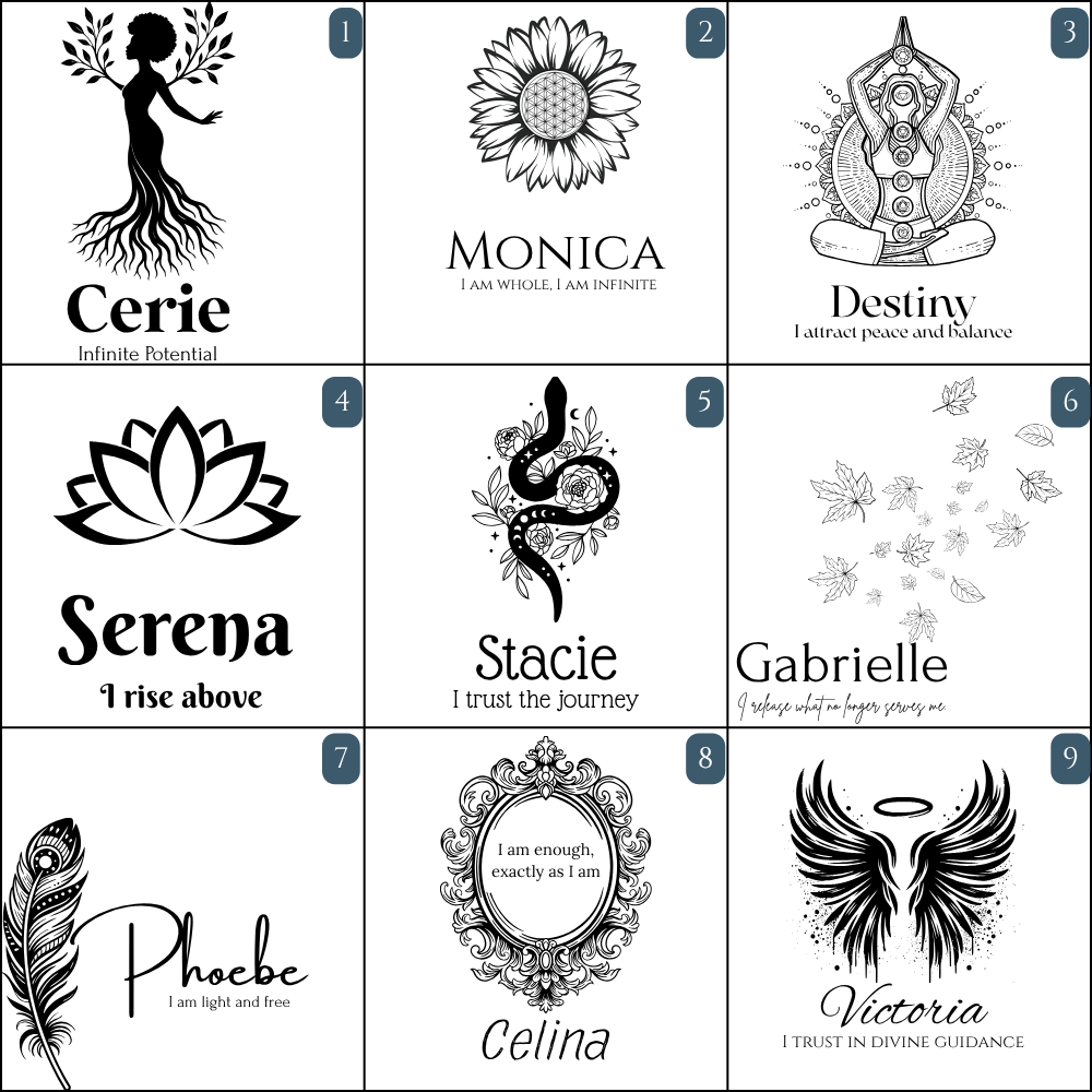 Personalized Affirmation Keepsake Box