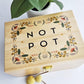Newfashioned Relics™ Bamboo Keepsake Box –Wooden Stash Box with Lid for Jewelry & Memories