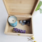 Newfashioned Relics™ Bamboo Keepsake Box –Wooden Stash Box with Lid for Jewelry & Memories
