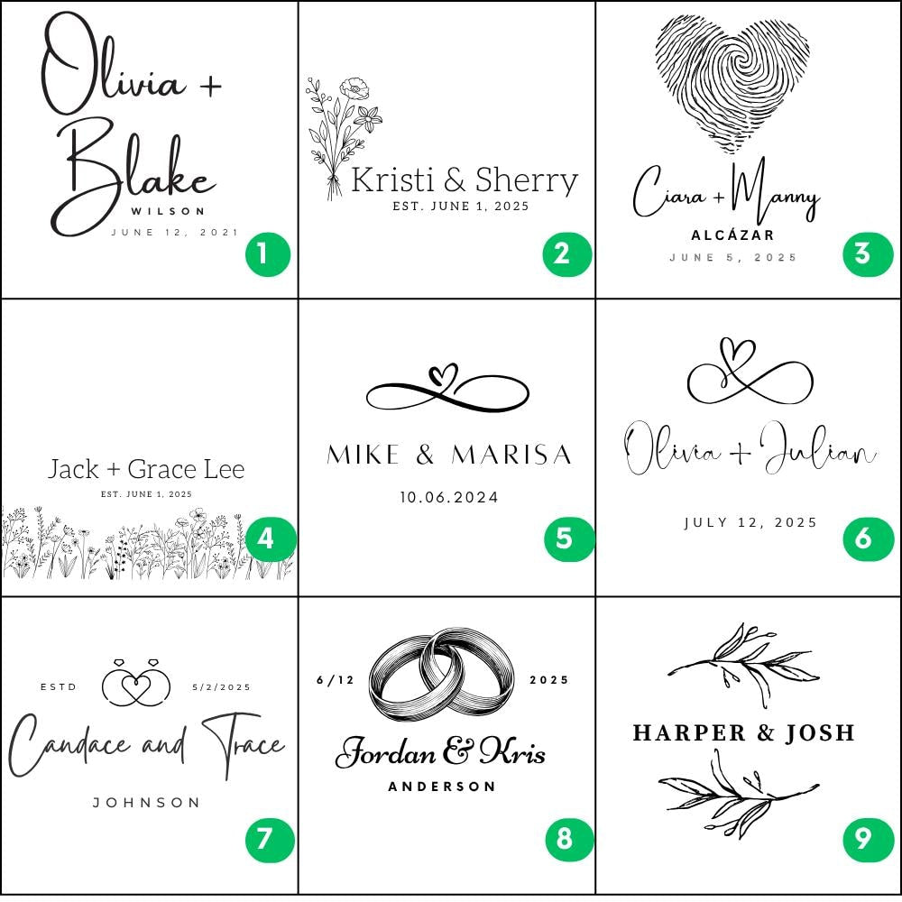 Personalized Wooden Wedding Box: Engraved Memory and Keepsake Box 8x10x4 inches Pine or Bamboo