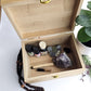 Personalized Zodiac Constellation Keepsake Box – Custom Engraved Memory Box with Name