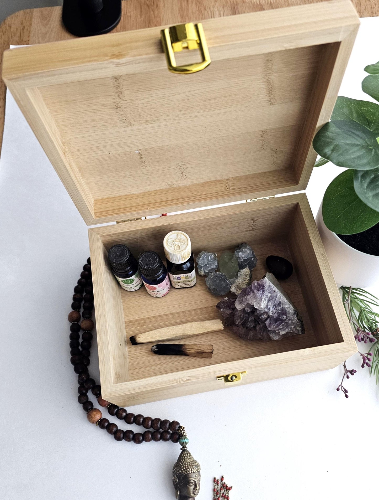 Zodiac Constellation Keepsake Box – Wooden Memory Box | Pine or Bamboo (8x10x4)