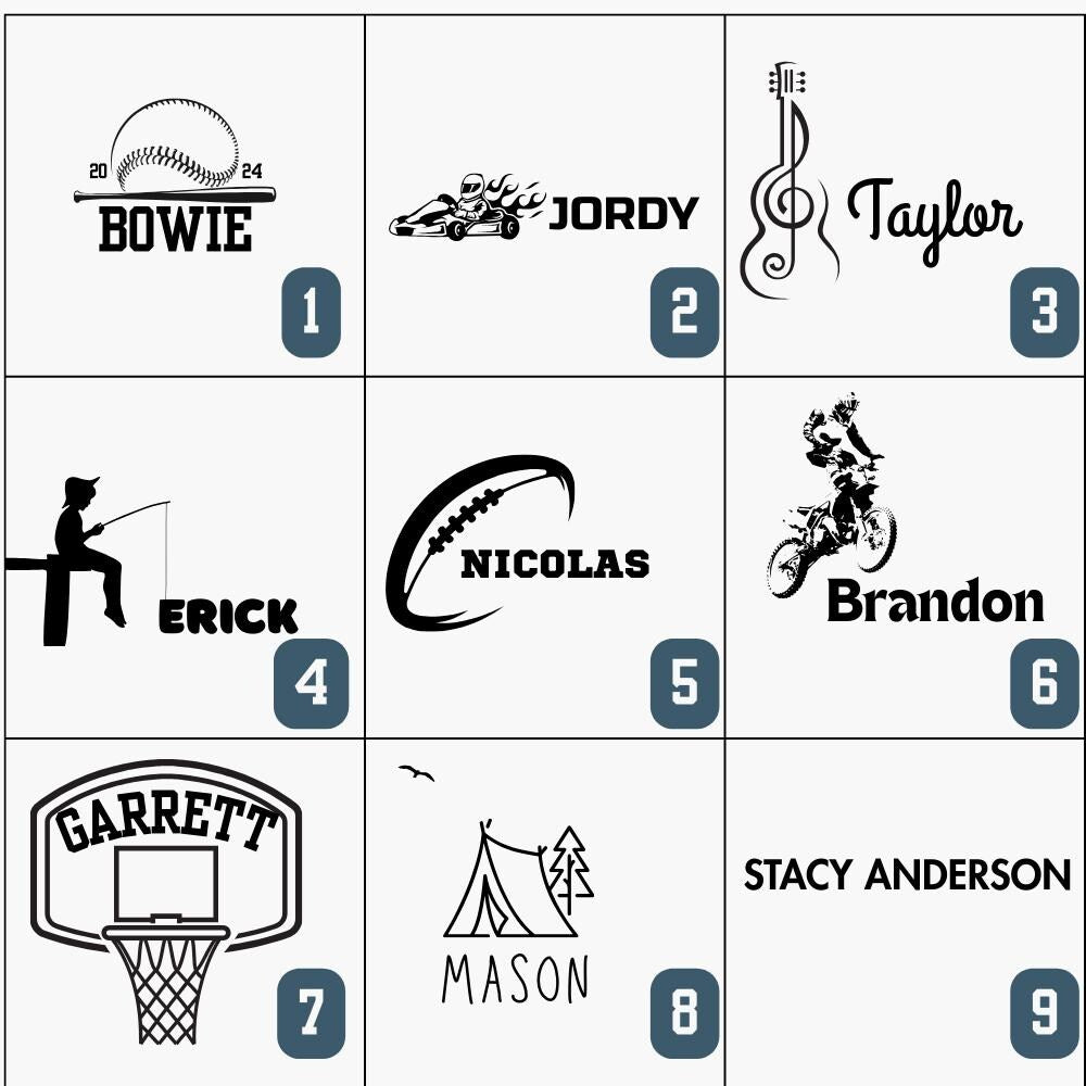 Personalized Keepsake Box for Boys – Wooden Memory Box | Pine or Bamboo (8x10x4)