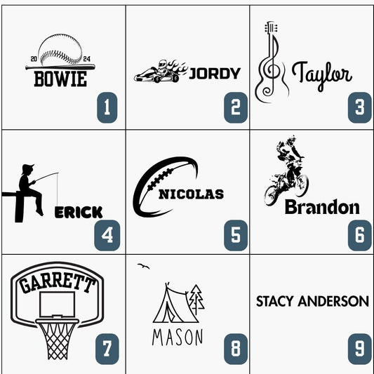 Personalized Keepsake Box for Boys – Wooden Memory Box | Pine or Bamboo (8x10x4)