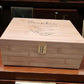 Personalized Dog Memorial Keepsake Box – Wooden Pet Memory Chest | Pine or Bamboo (8x10x4)