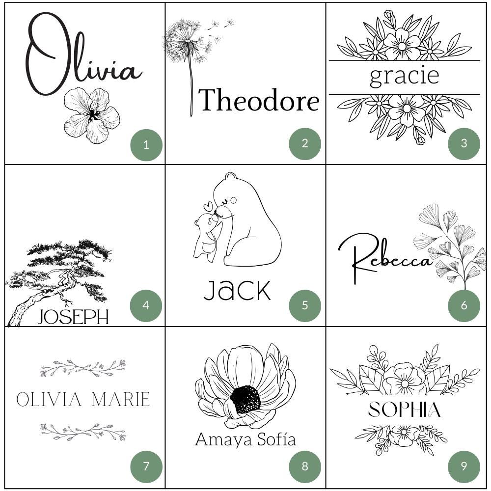 Personalized Wooden Keepsake Box: Engraved Baby Memory Box, 8x10 inches Pine or Bamboo