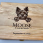 Personalized Dog Keepsake Box – Custom Engraved Wooden Memory Box with Top 25 Dog Breeds – Pet Memorial Gift or Dog Lover Gift
