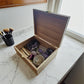 Wooden Remedy Keepsake Box – Natural Memory Storage | Pine or Bamboo (8x10x4)